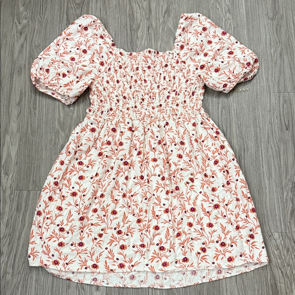 Isabel Maternity by Ingrid & Isabel Red Floral Mini Dress Size S - Picture 8 of 8